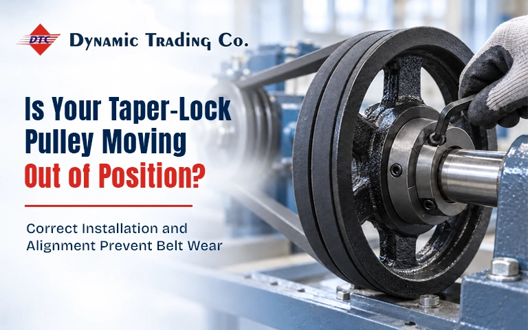 Why Does a Taper-Lock Pulley Become Loose or Misaligned During Operation?